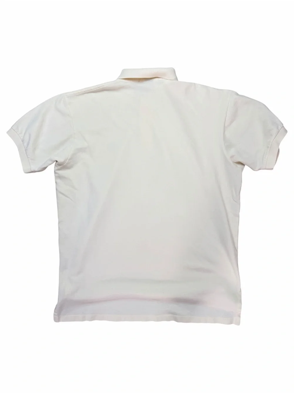 Polo by Ralph Lauren Classic Fit Cream Short-Sleeve Polo